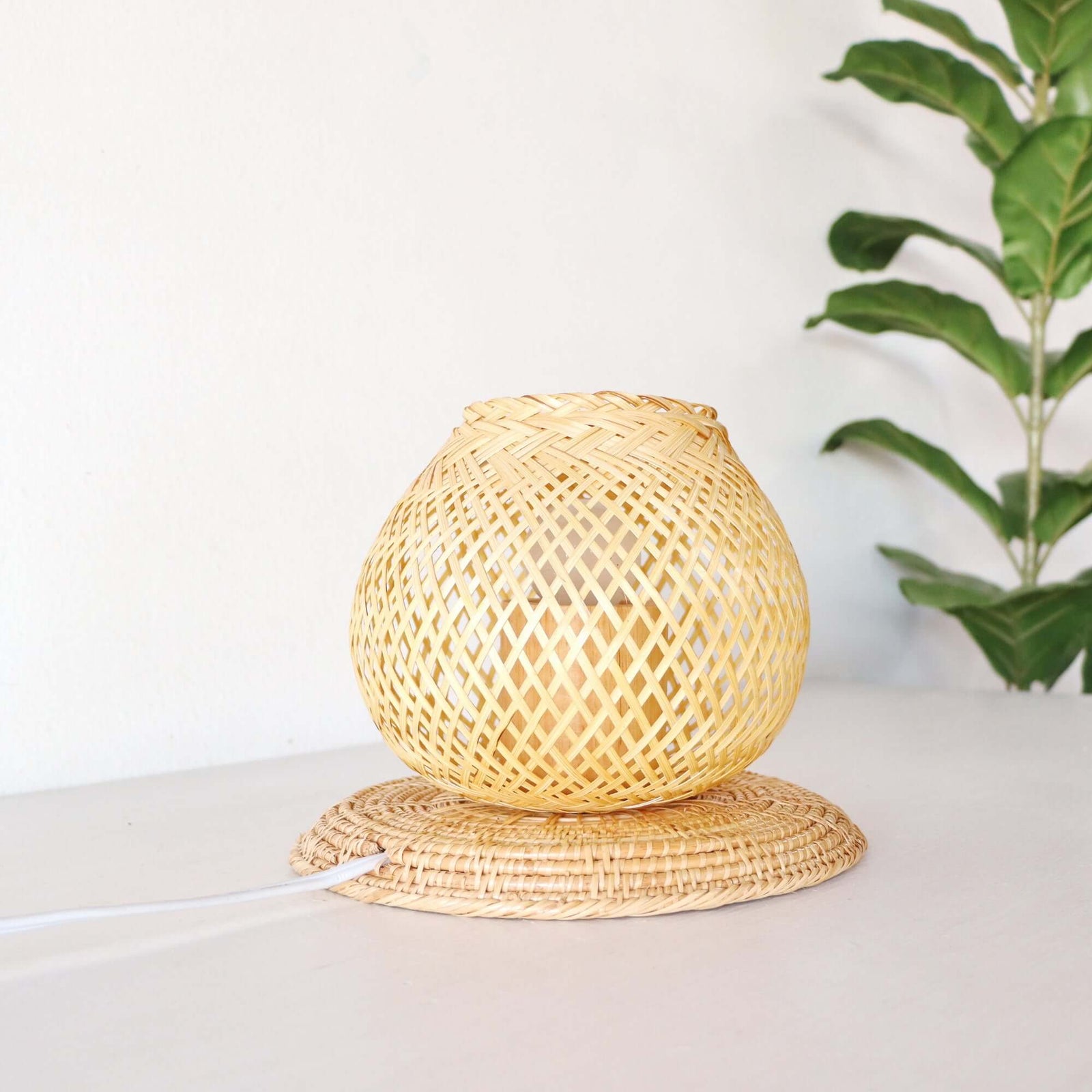 Bamboo Table Lamp