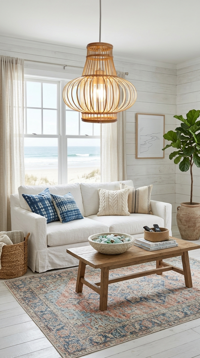 JANTA Rattan Pendant Light Shade
