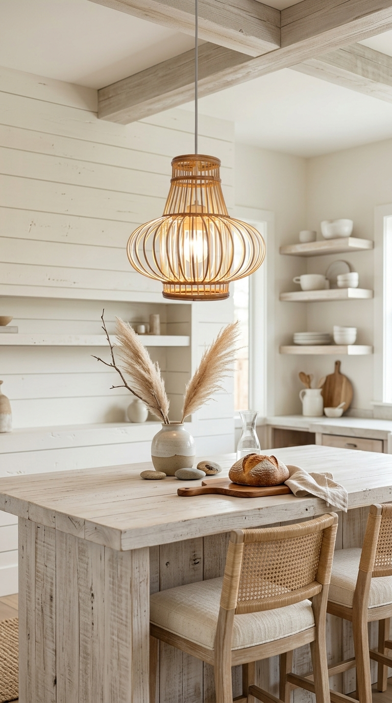 JANTA Rattan Pendant Light Shade