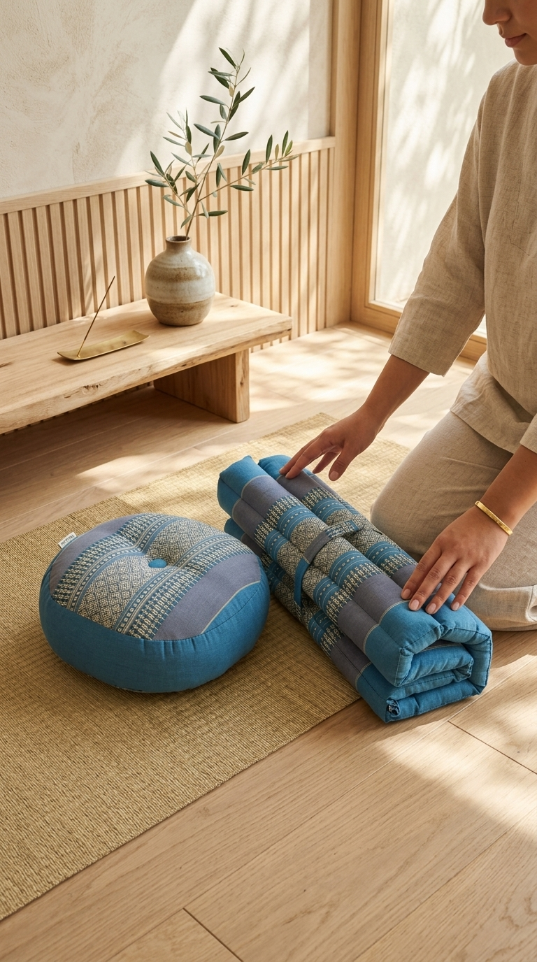 JI RA YA - Thai Meditation Cushion (Set)