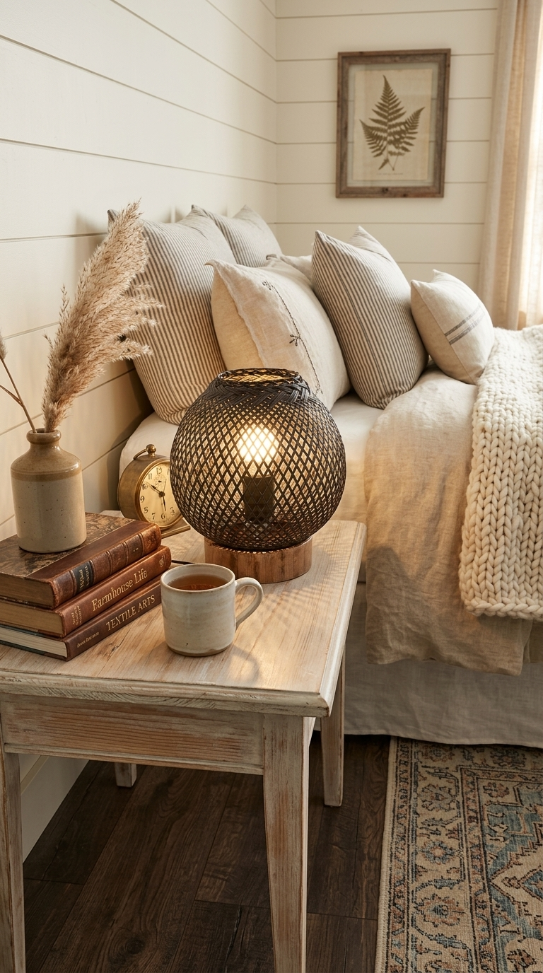 KAN PIT CHA Boho Table Lamp (Black)