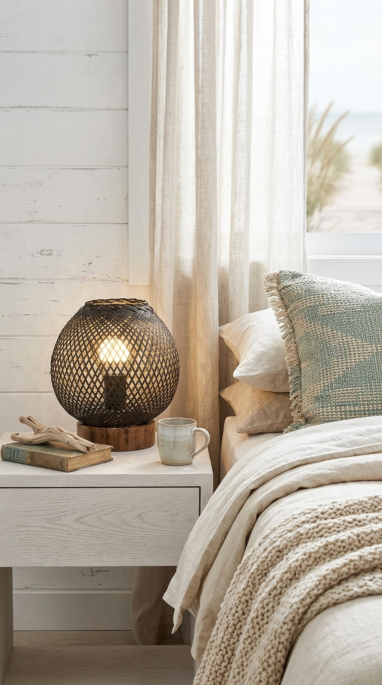 KAN PIT CHA Boho Table Lamp (Black)