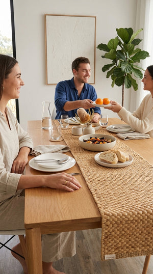 KAN TI CHA Table Runner – Timeless Style for Every Table