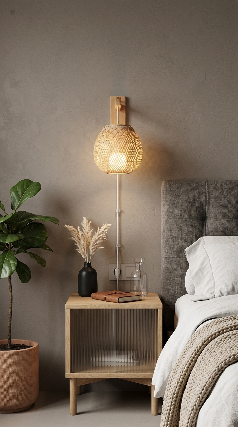 KIRIN – Boho-Wandleuchte (7–8 Zoll)