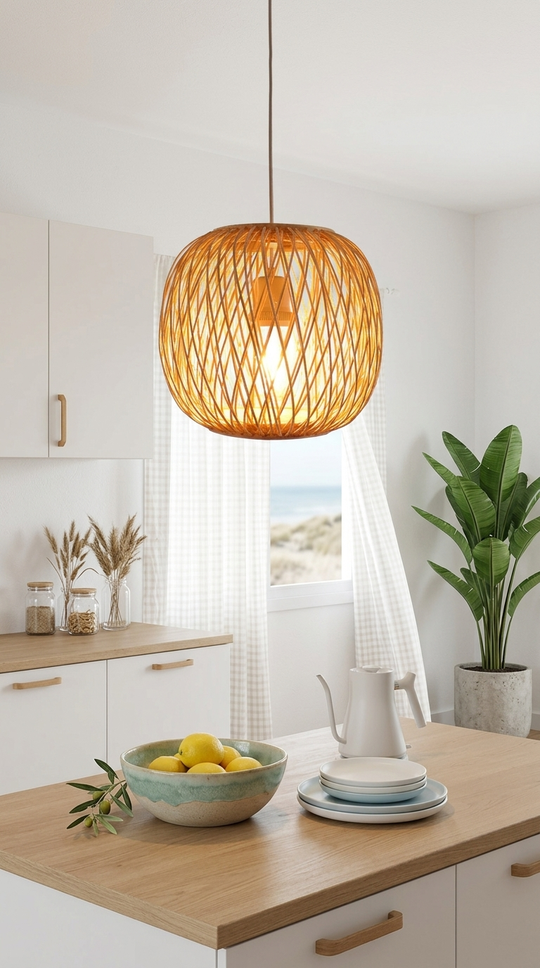 KIT JA PON Bamboo Pendant Light Shade