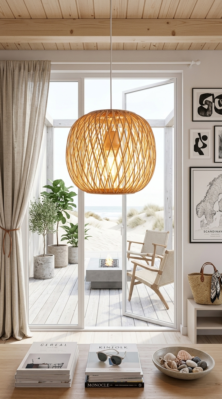 KIT JA PON Bamboo Pendant Light Shade