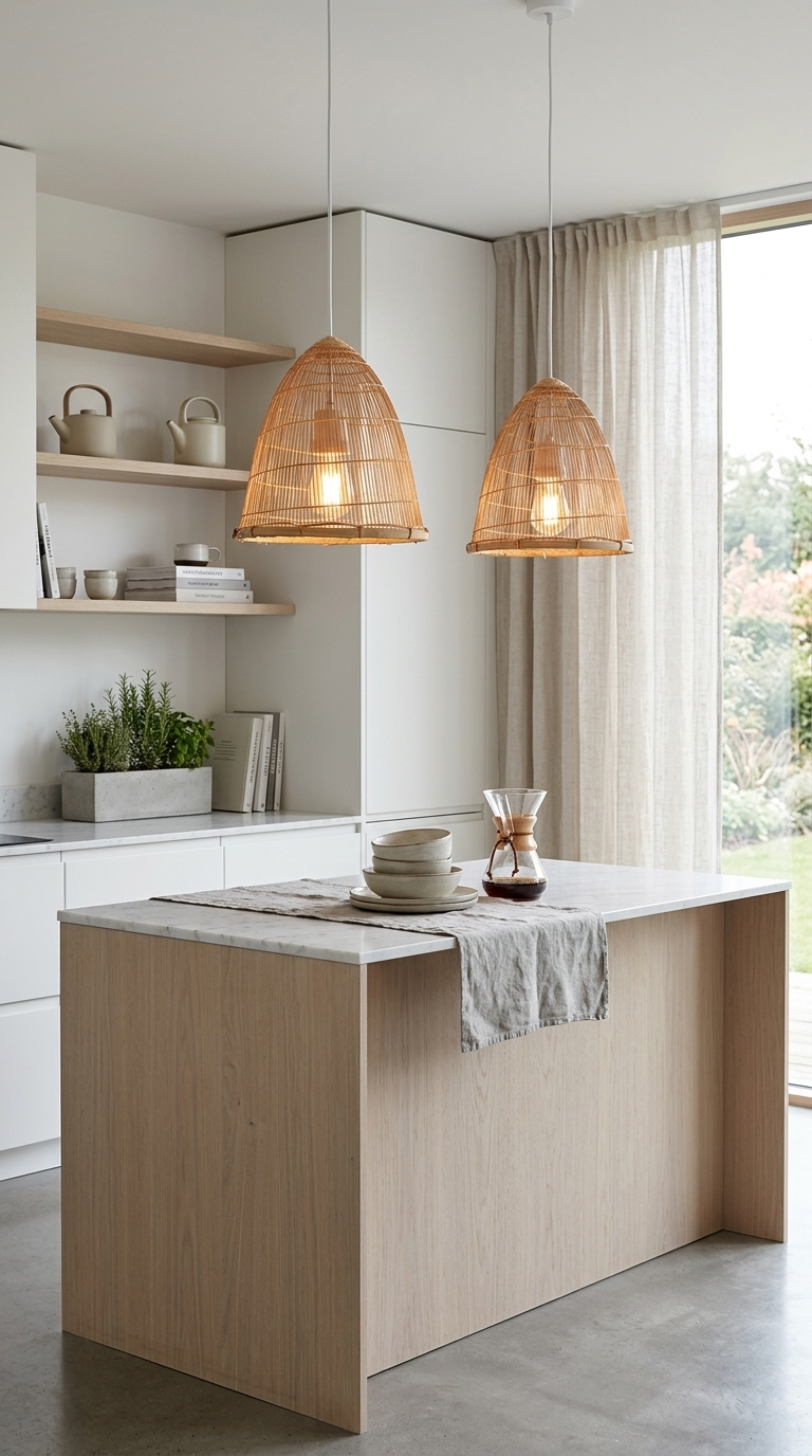 KON RA PAT - Bamboe hanglamp
