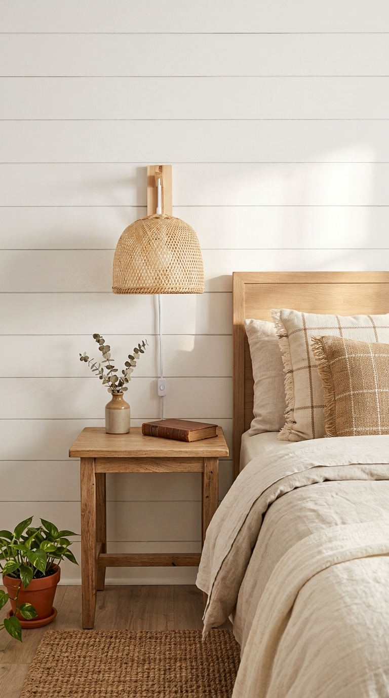 KUL NI DA Bamboo Wall Sconce