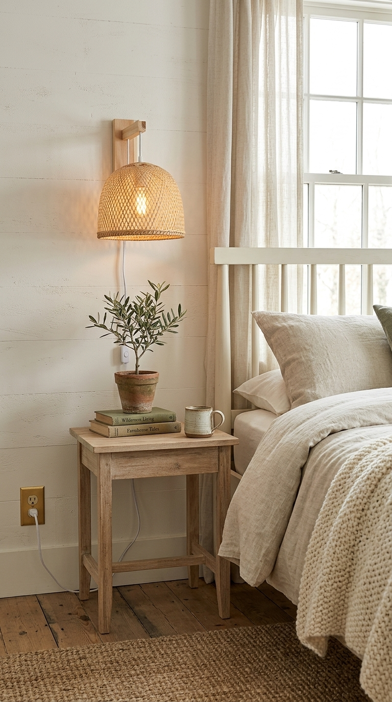 KUL NI DA Bamboo Wall Sconce