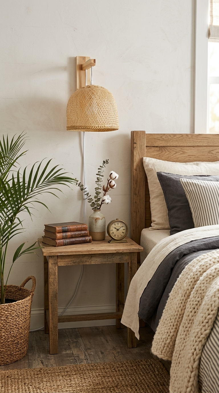 KUL NI DA Bamboo Wall Sconce