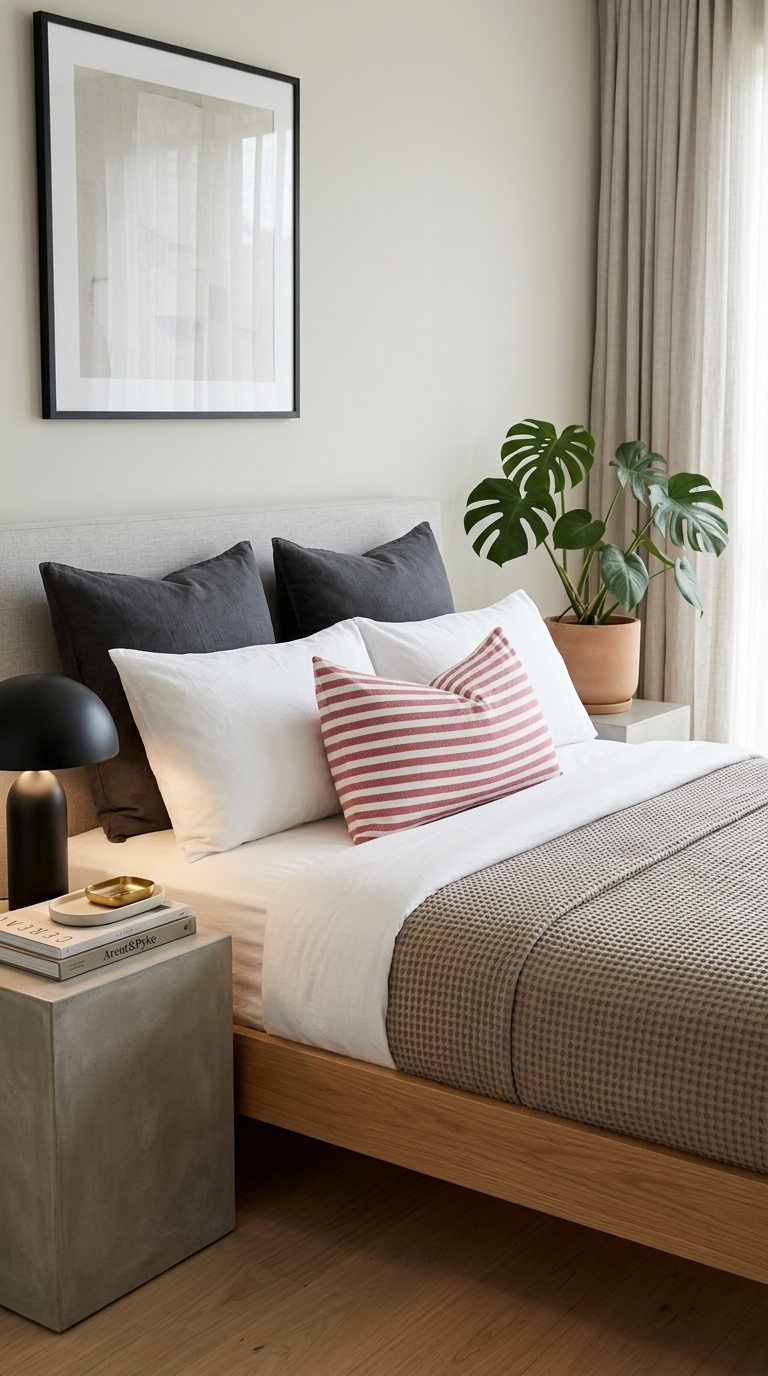 LA NA PA Hand Loom Natural Fiber Decorative Pillow Cover