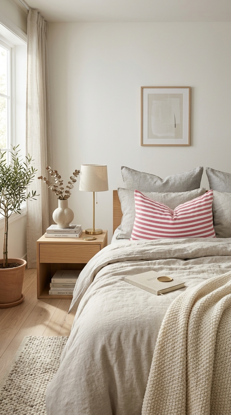 LA NA PA Hand Loom Natural Fiber Decorative Pillow Cover