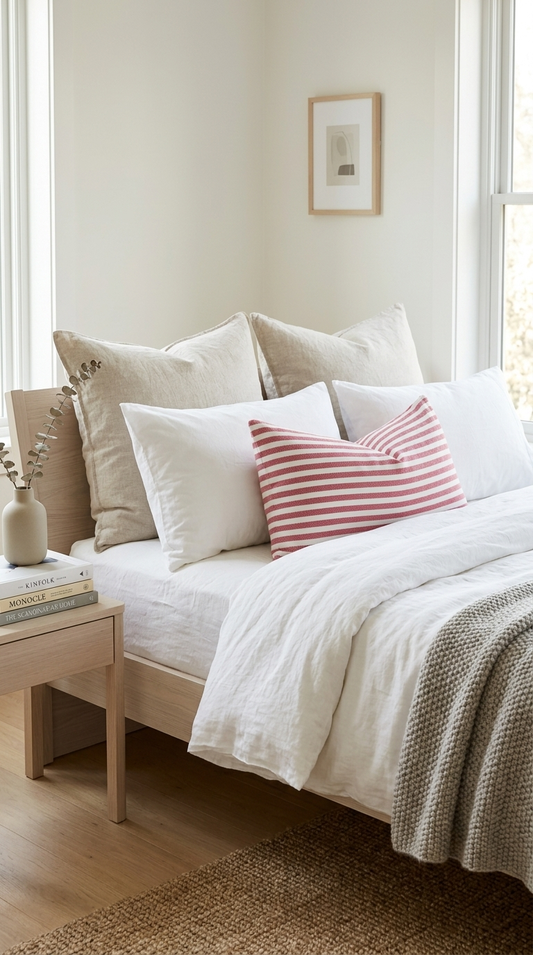 LA NA PA Hand Loom Natural Fiber Decorative Pillow Cover