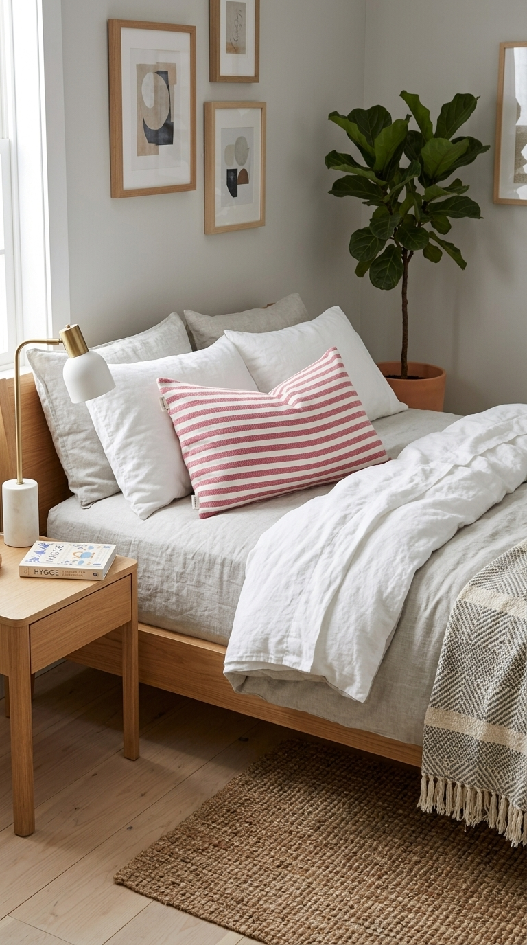 LA NA PA Hand Loom Natural Fiber Decorative Pillow Cover