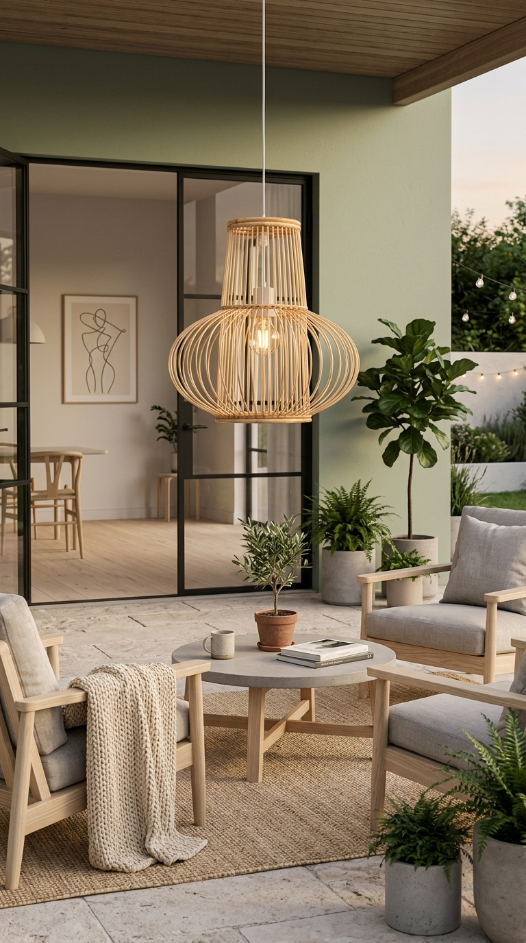 LA PA - Rattan Pendant Light (25 - 33cm)