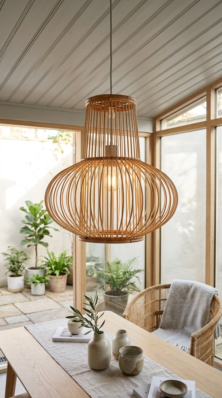 LA PA - Rattan Pendant Light (25 - 33cm)
