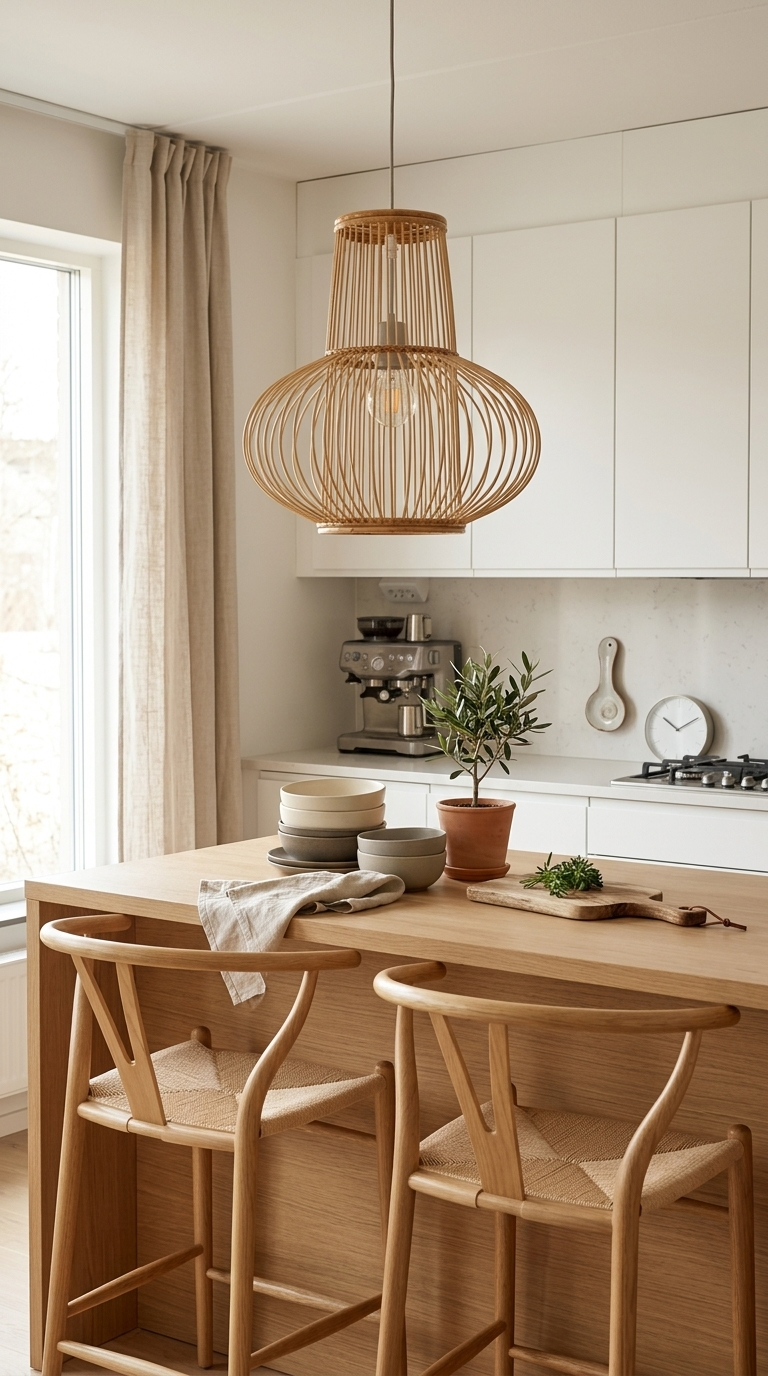 LA PA - Rattan Pendant Light (25 - 33cm)