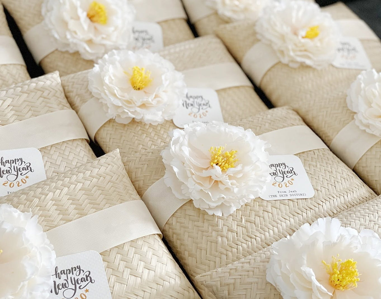 LARAVEE Bamboo Woven Gift Boxes 10 pcs