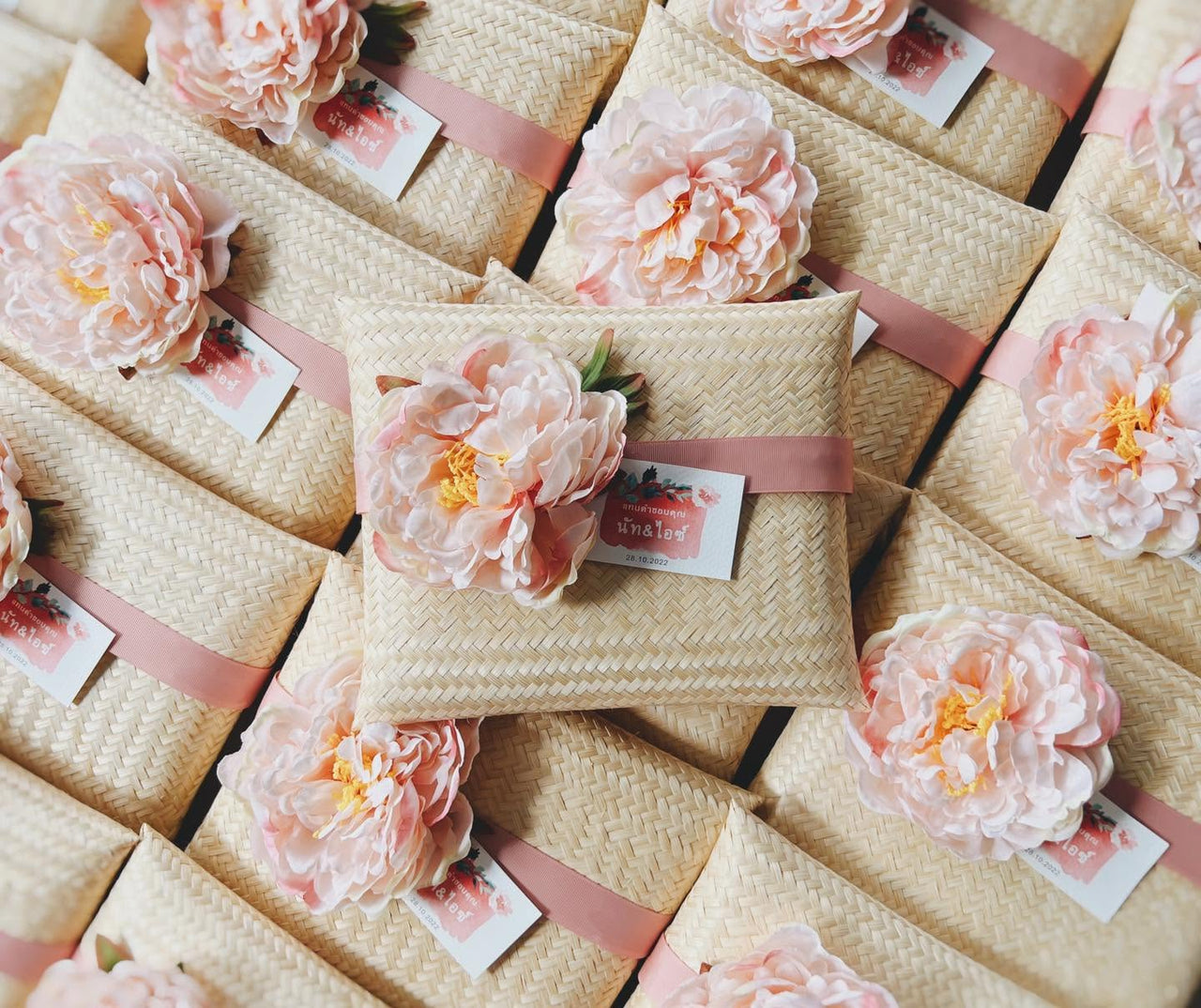 LARAVEE Bamboo Woven Gift Boxes 10 pcs