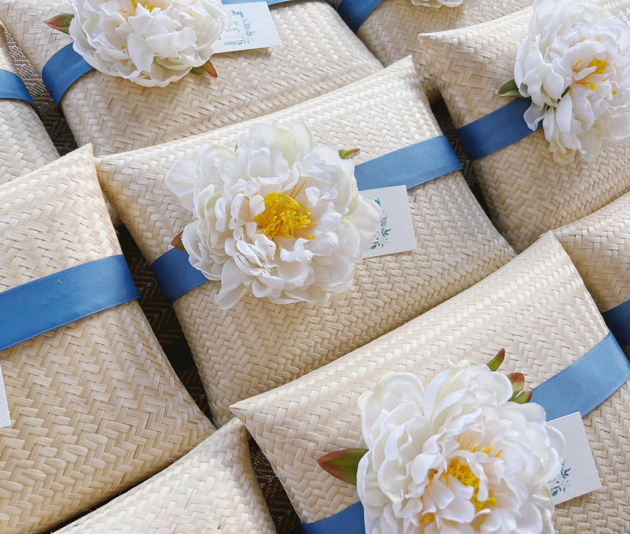 LARAVEE Bamboo Woven Gift Boxes 10 pcs