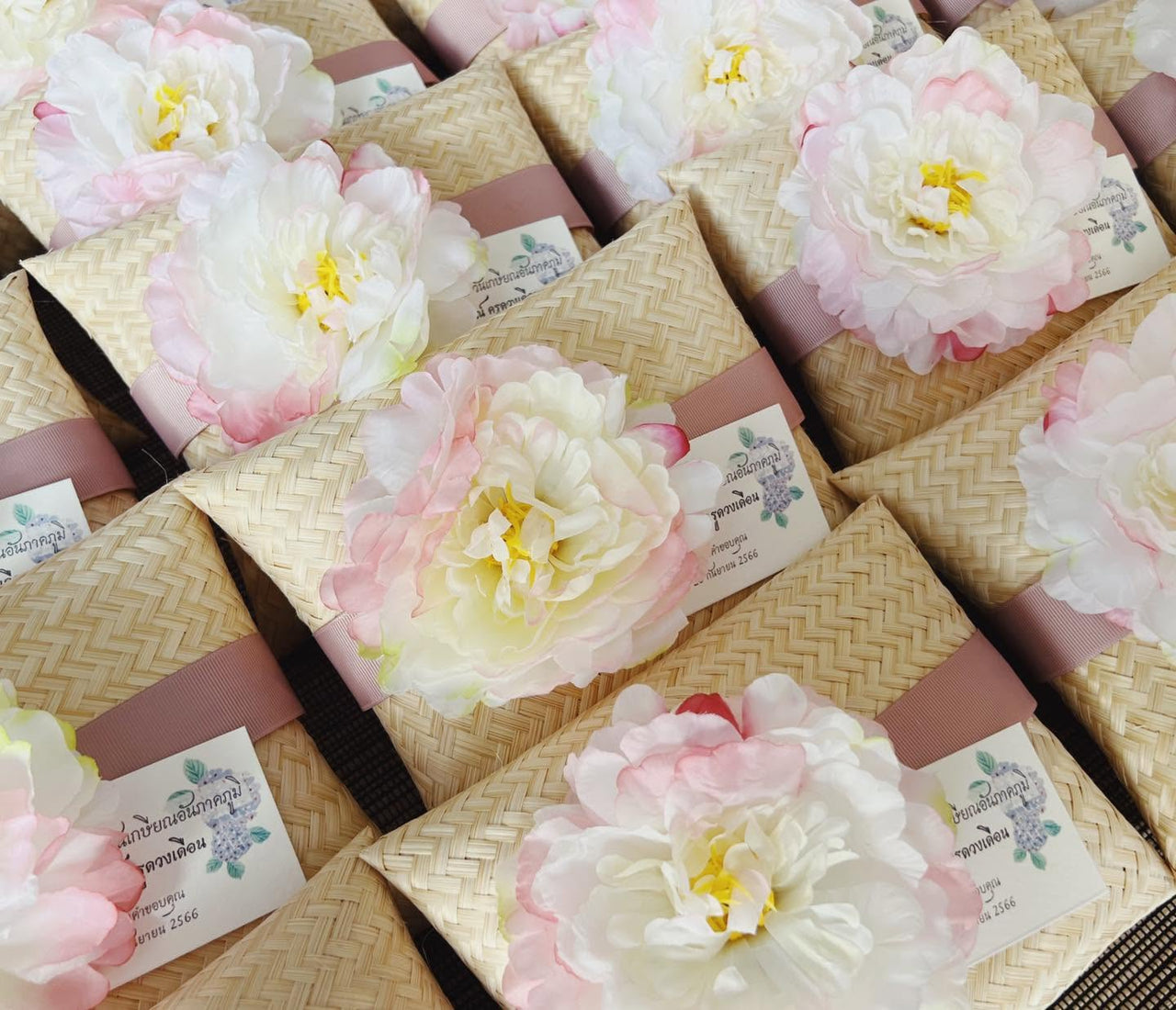 LARAVEE Bamboo Woven Gift Boxes 10 pcs
