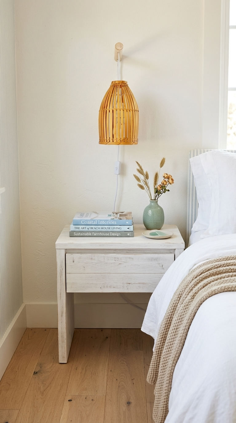 MINTRA Bamboo Boho Wall Sconce