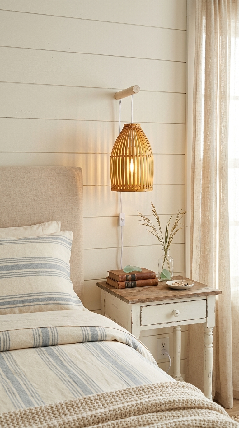 MINTRA Bamboo Boho Wall Sconce
