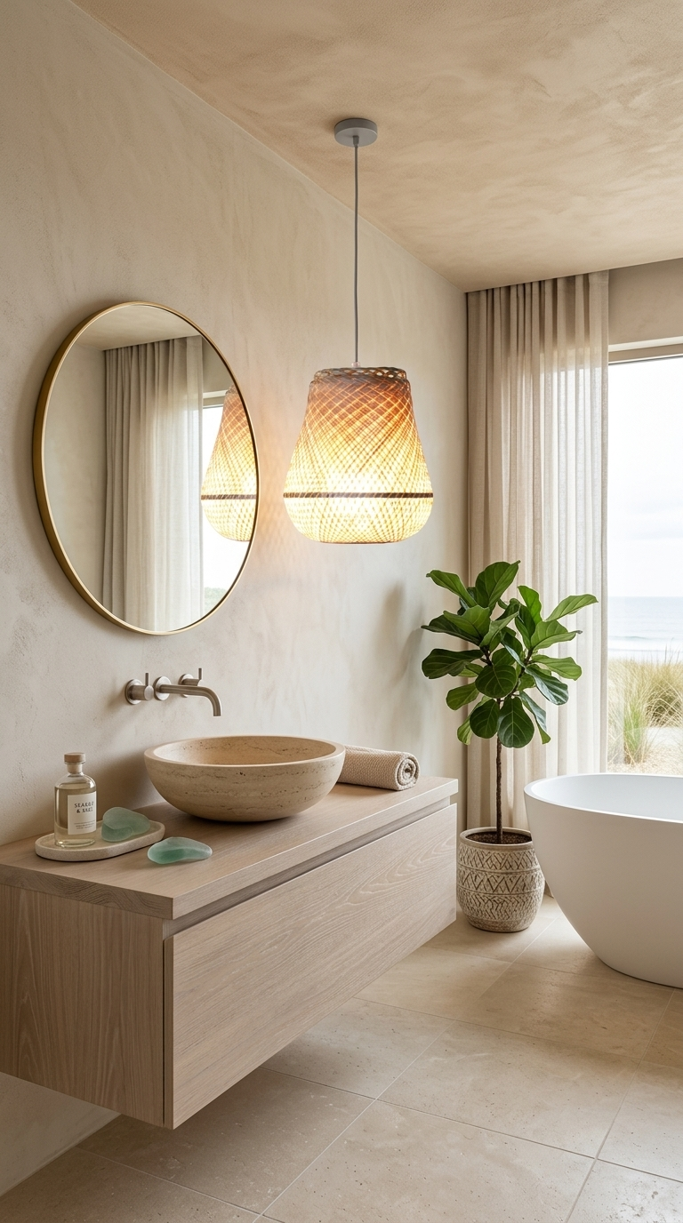 NAT - Bamboe hanglamp (19 x 19 cm)