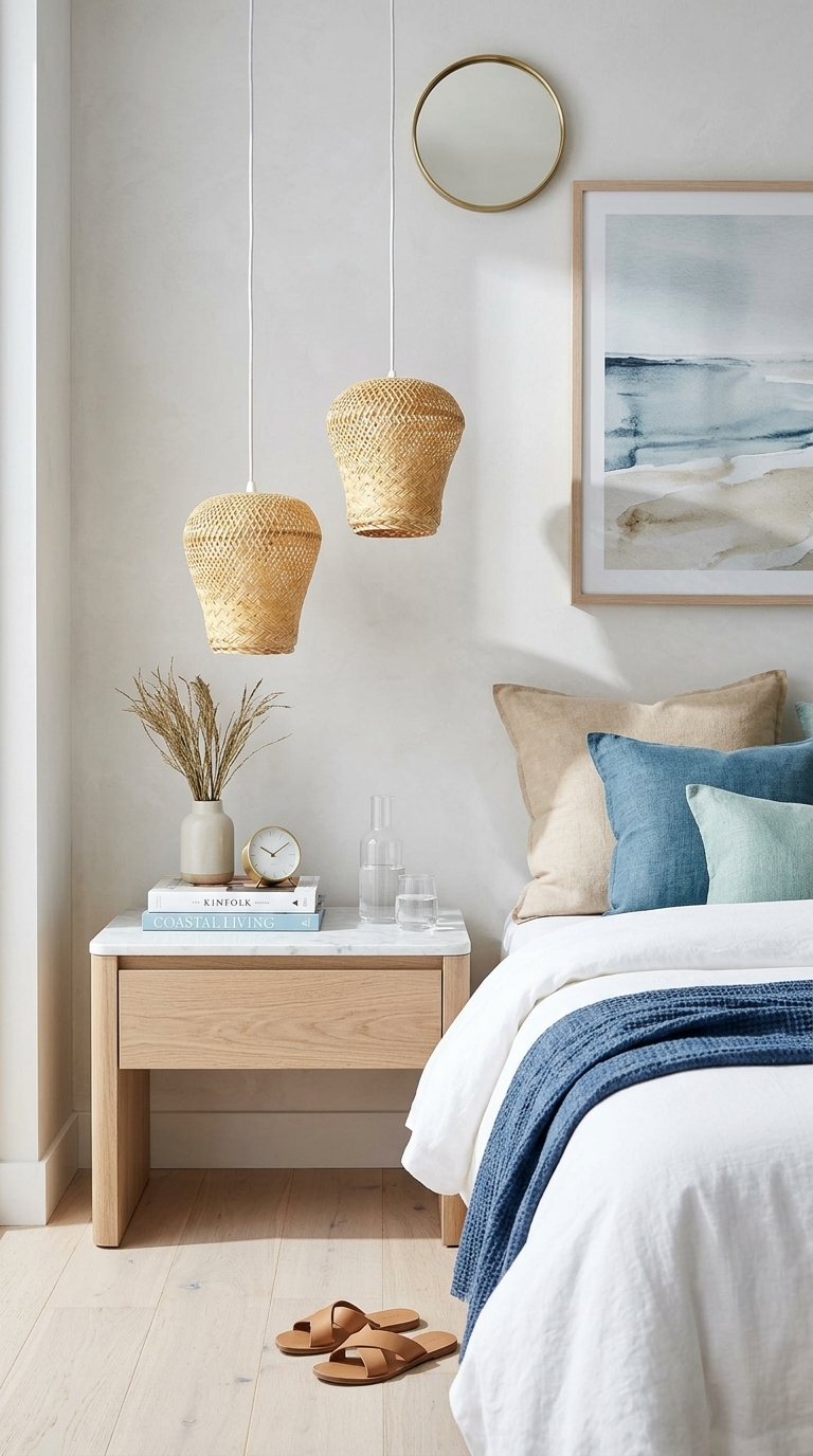 NAT – PENDELLEUCHTE AUS BAMBUS UND RATTAN