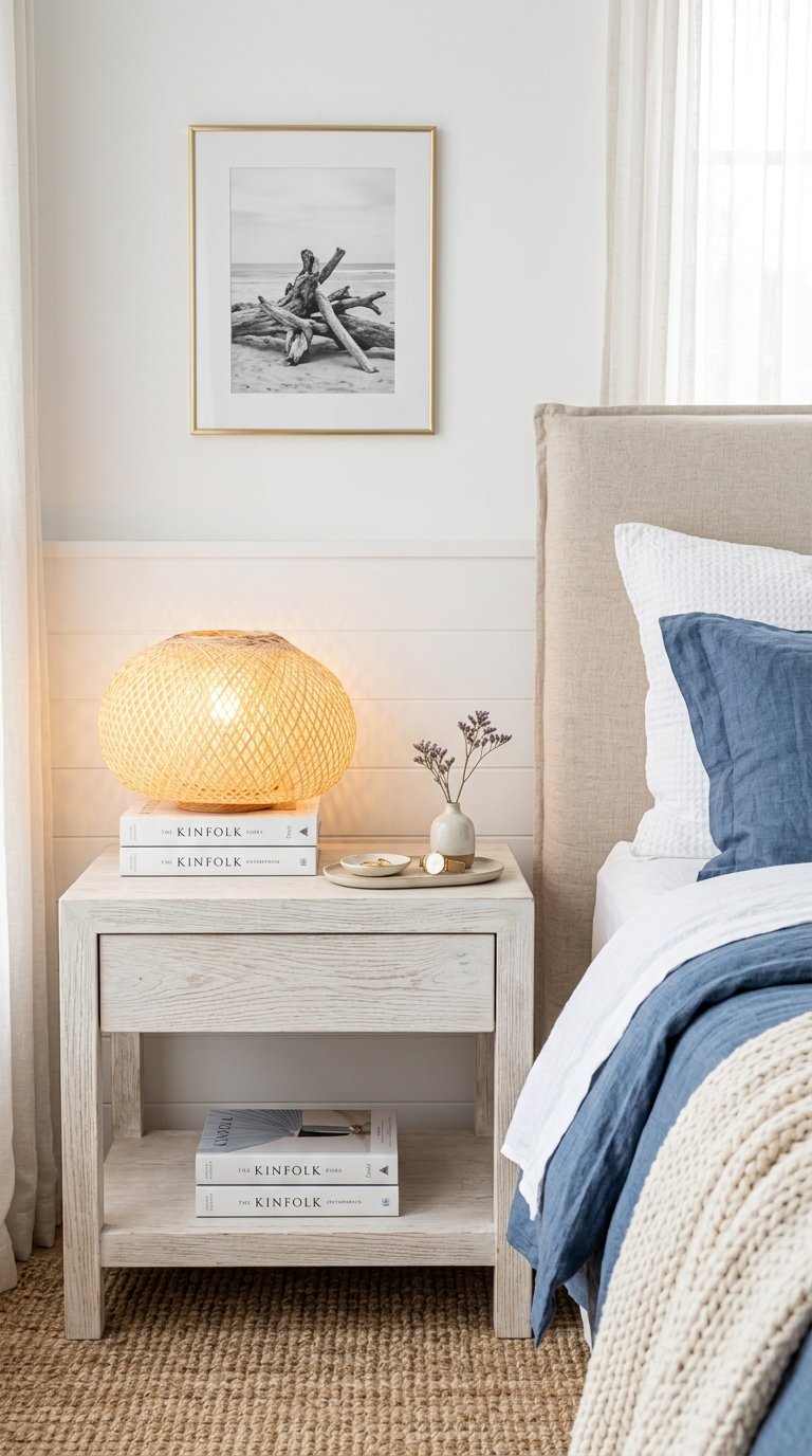 NA WA – Bambus-Boho-Tischlampe