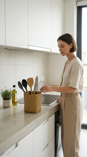 NA LIN DA - Utensil Basket (Set of 2)