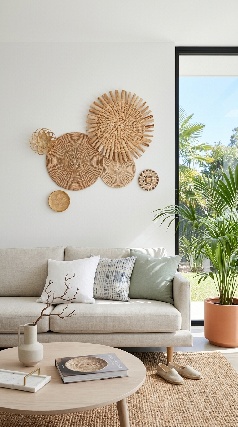 NUT WA DEE - Rotan, bamboe, zeegras en banaan (set van 6)