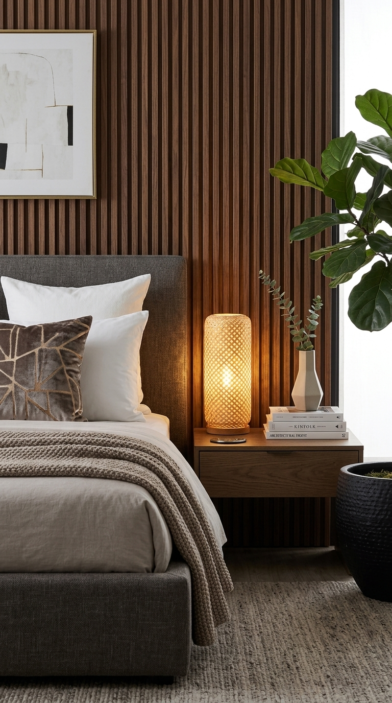 NARUBADIN Bamboo Table Lamp