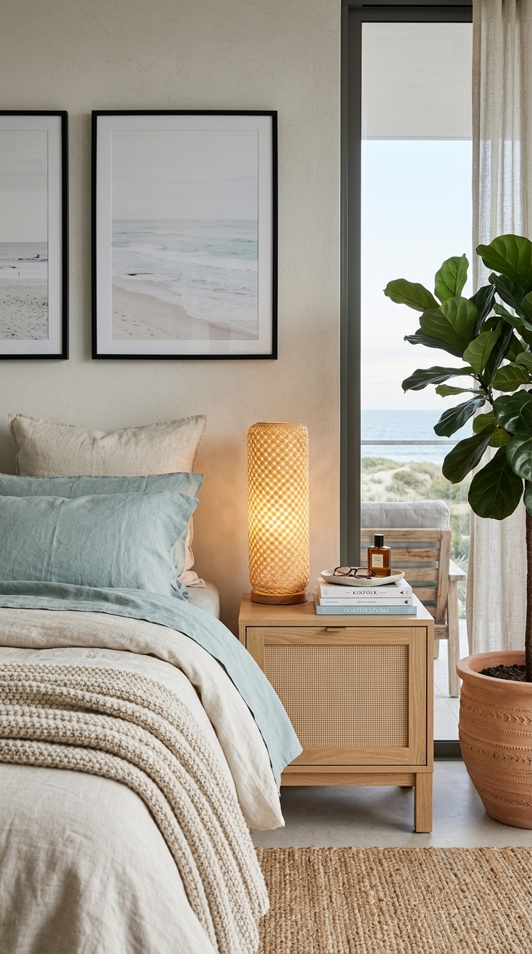 NARUBADIN Bamboo Table Lamp