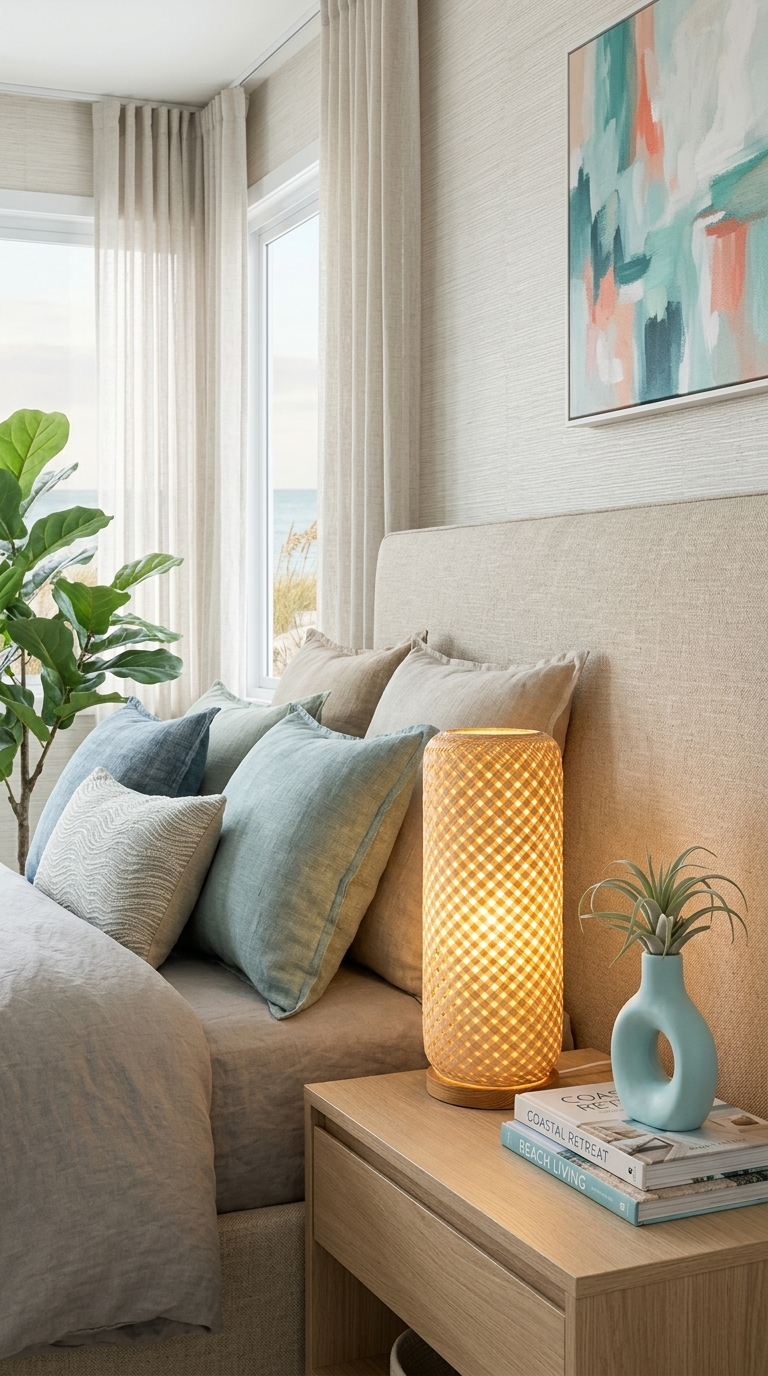 NARUBADIN Bamboo Table Lamp