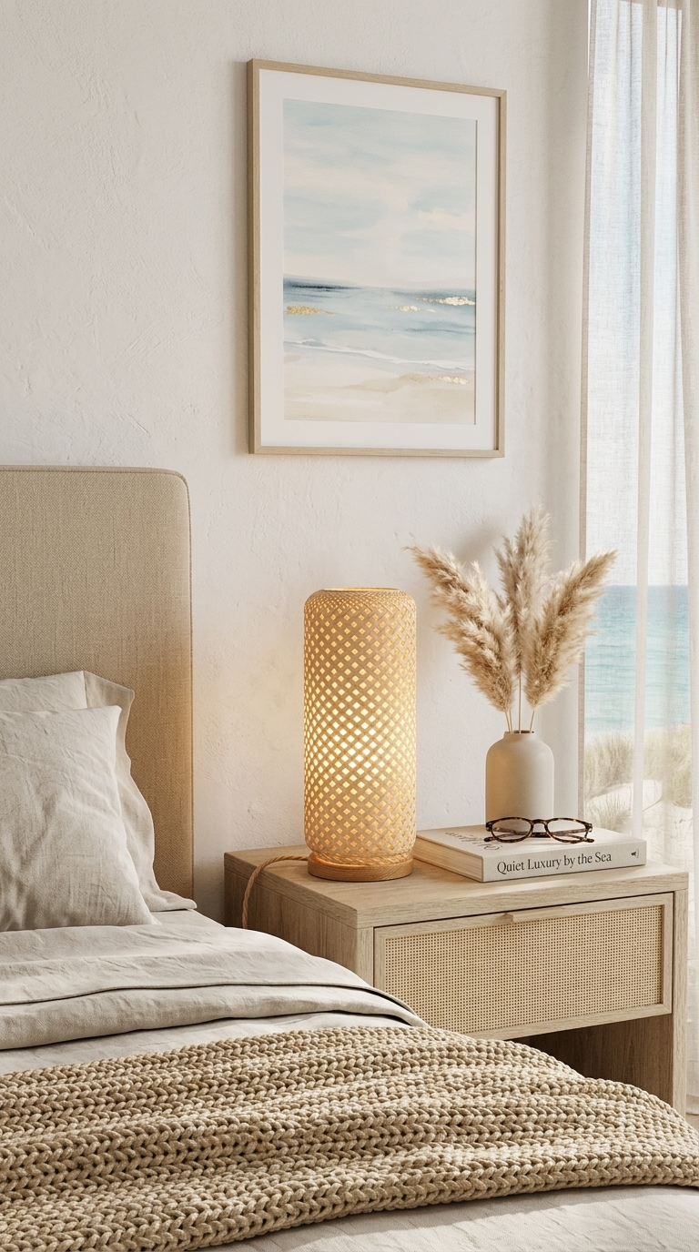 NARUBADIN Bamboo Table Lamp