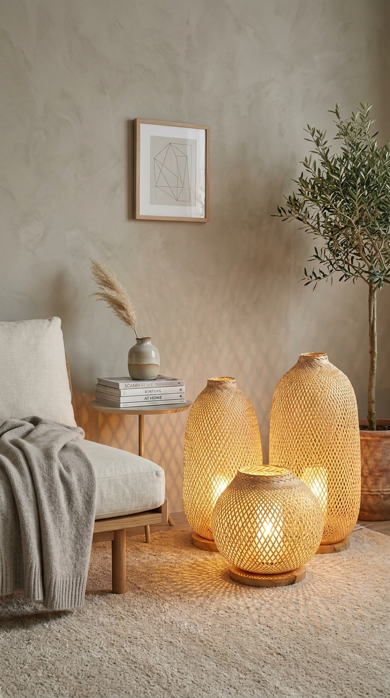 PAKPING – Boho-Stehlampe (A B & C)