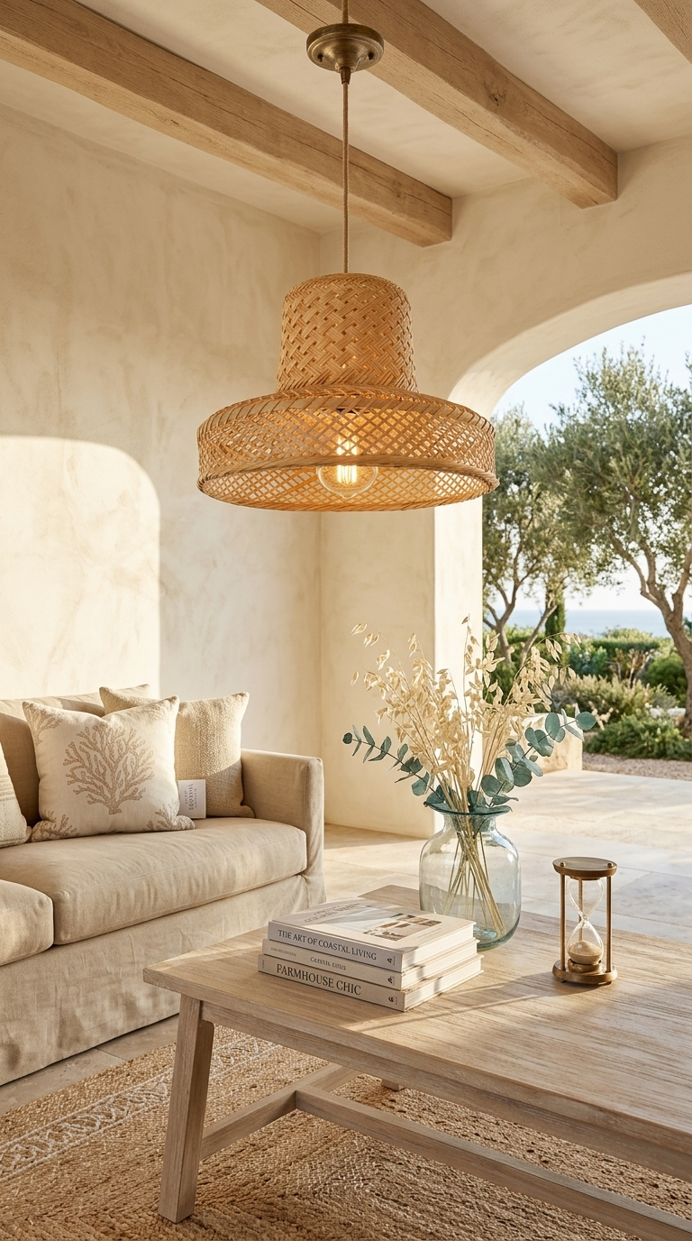 PARADA - Abat-jour suspension en bambou