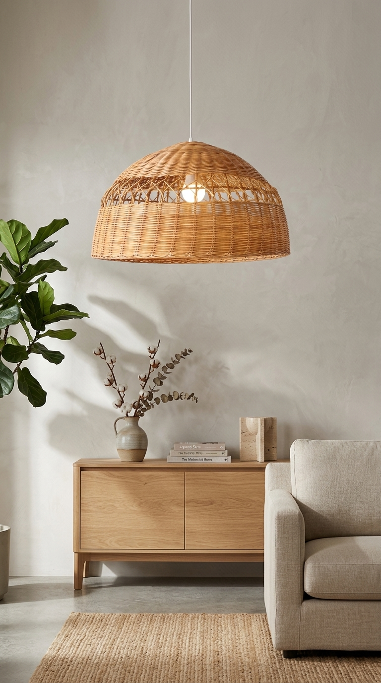 PARADEE – Rattan-Pendelleuchte