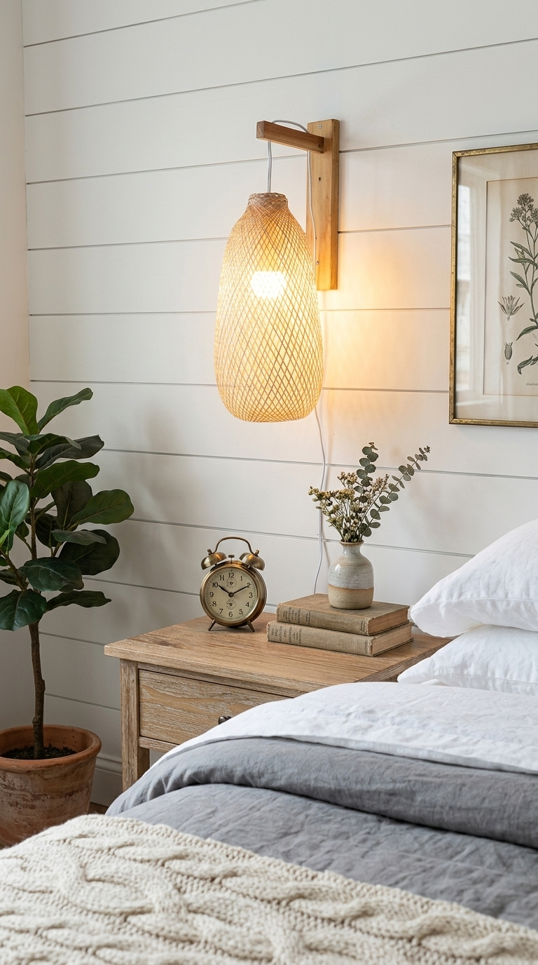 PERIN – Boho-Wandleuchte (Plug-In)