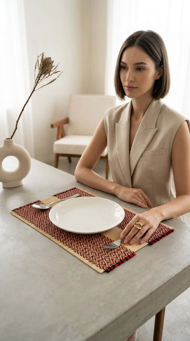 PHAK RA DA - Woven Boho Placemats