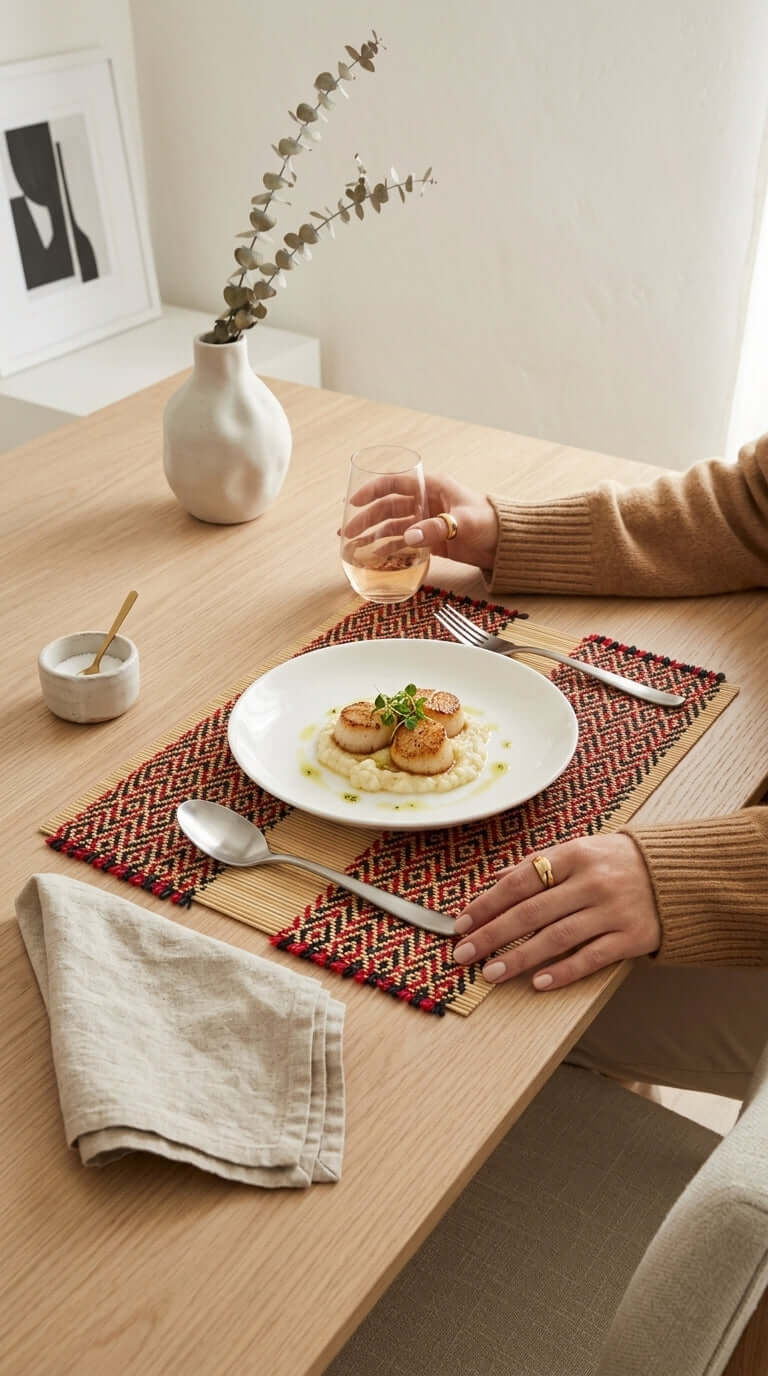 PHAK RA DA - Woven Boho Placemats