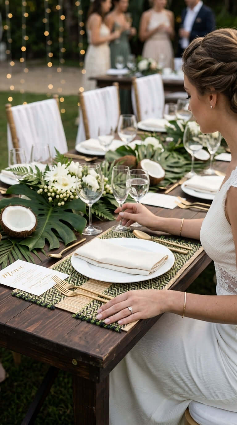 PHIN NA RA - Woven Boho Placemats