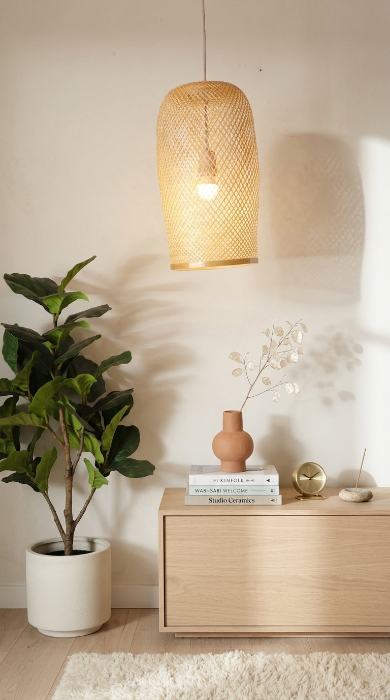 PUNNA Bamboo Pendant Light Shade