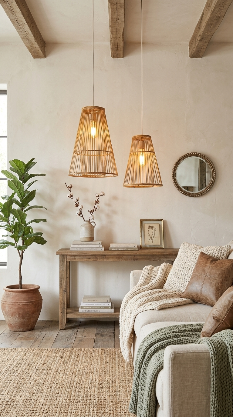 PUNSA - Rattan Pendant Light