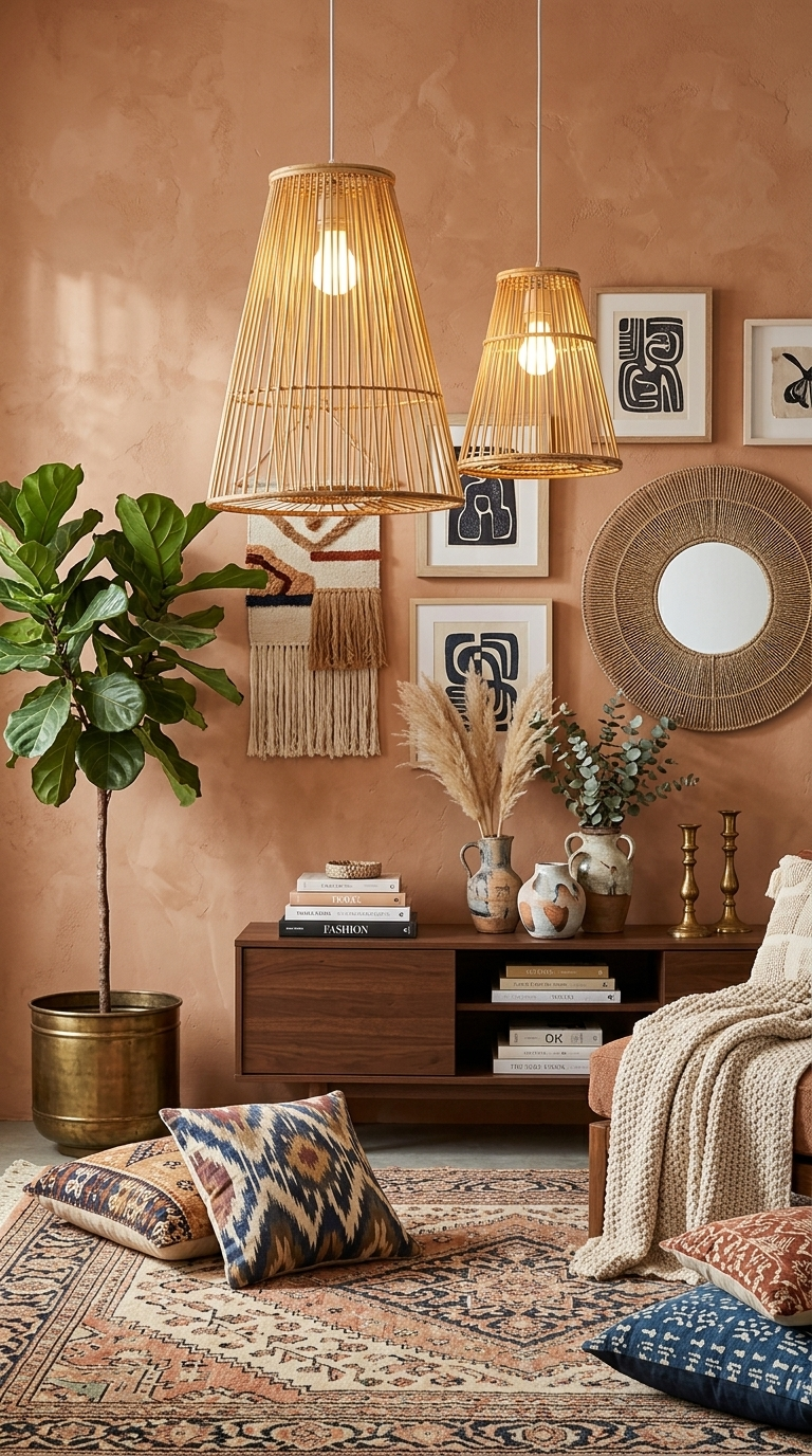 PUNSA - Rattan Pendant Light