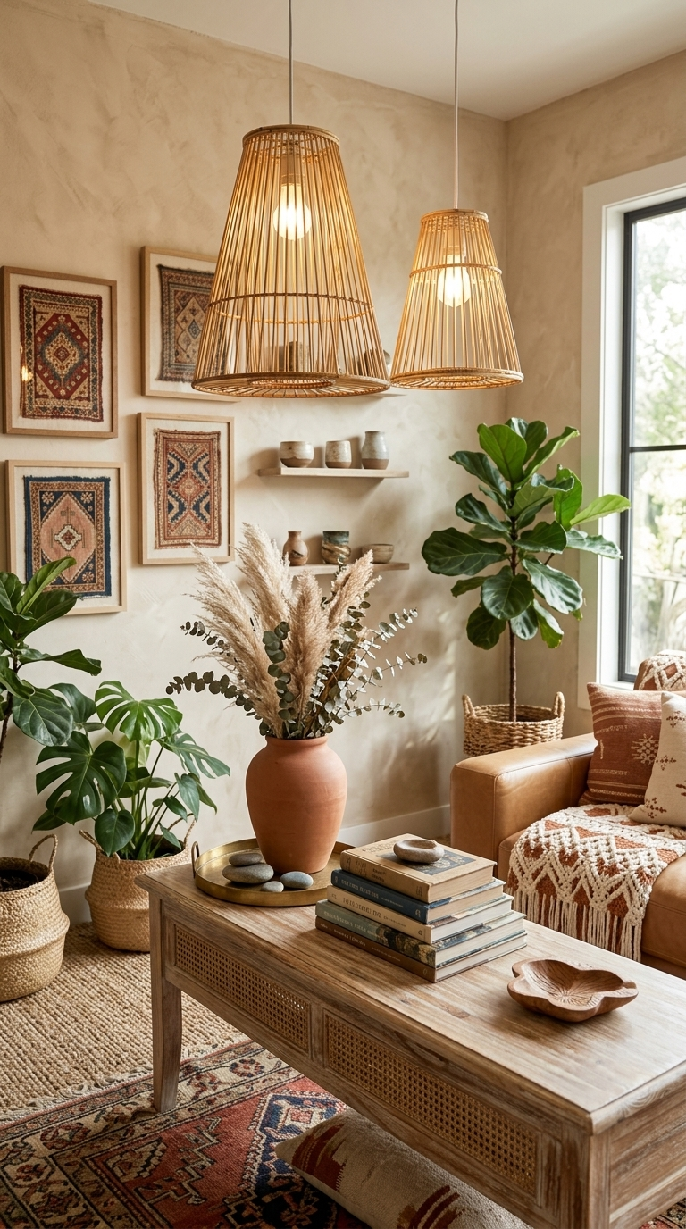 PUNSA - Rattan Pendant Light