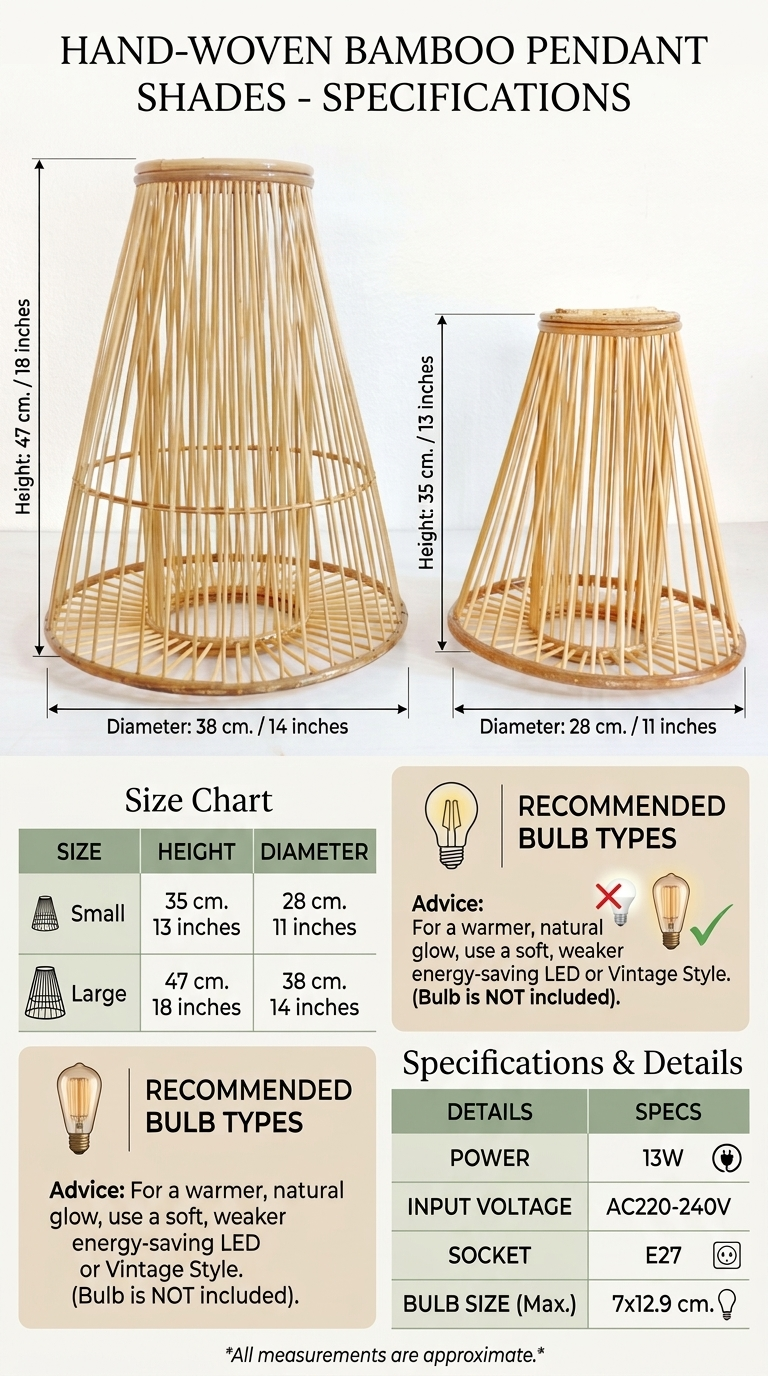 PUNSA - Rattan Pendant Light