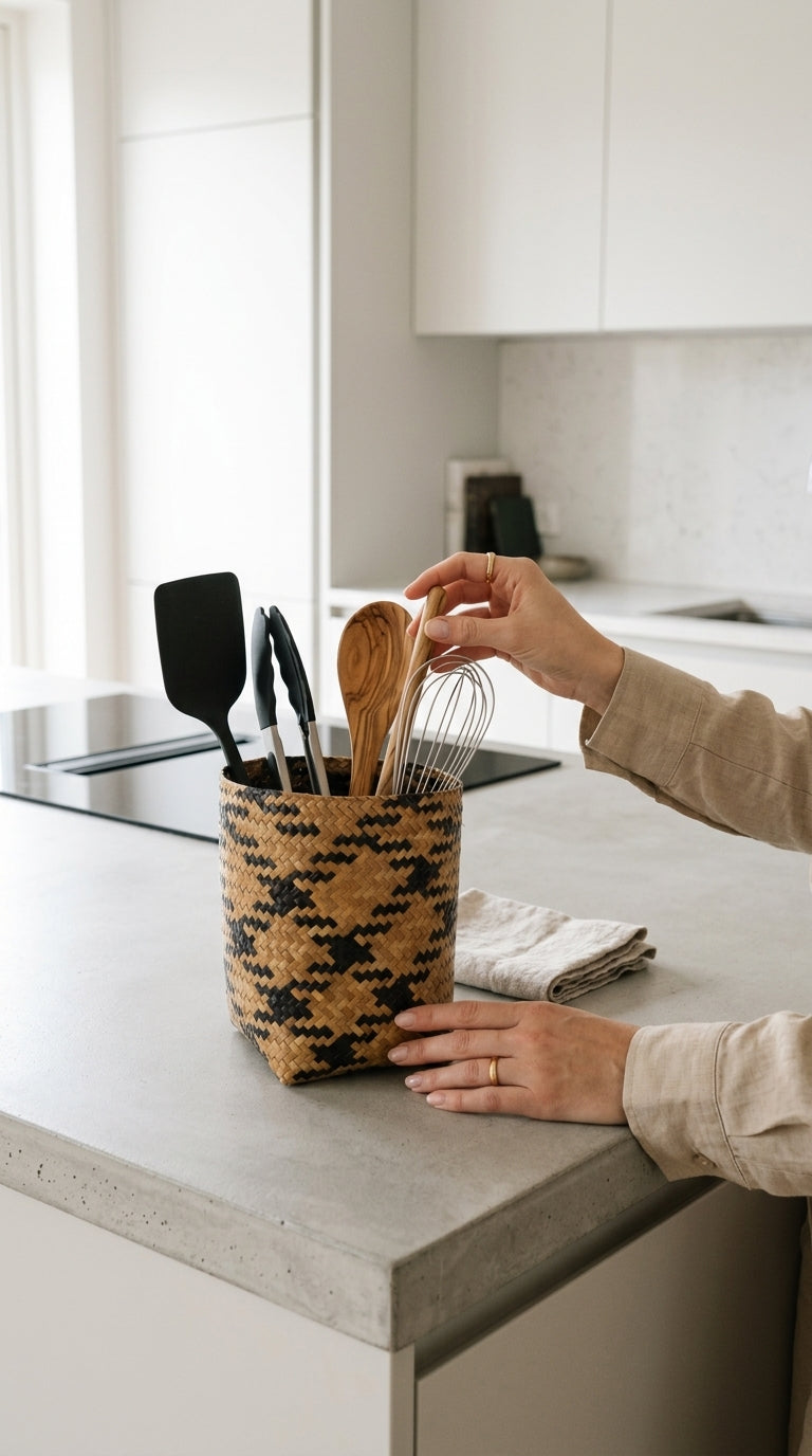 PUN DA - Wicker Basket (Set of 2)