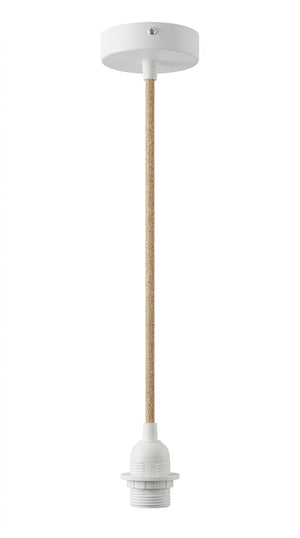 Ensemble de câbles blanc et naturel